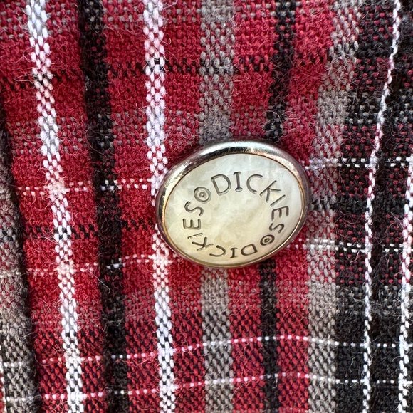 DICKIES Snap Front Work Shirt - XL - Picture 5 of 7